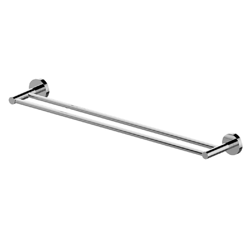 Abey Poco Double Towel Rail, 760mm, Chrome, PDTR