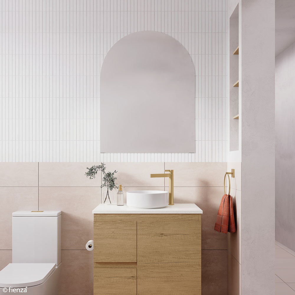 Fienza PEM900A Arch Mirror, 900 x 1050mm Adelaide Only