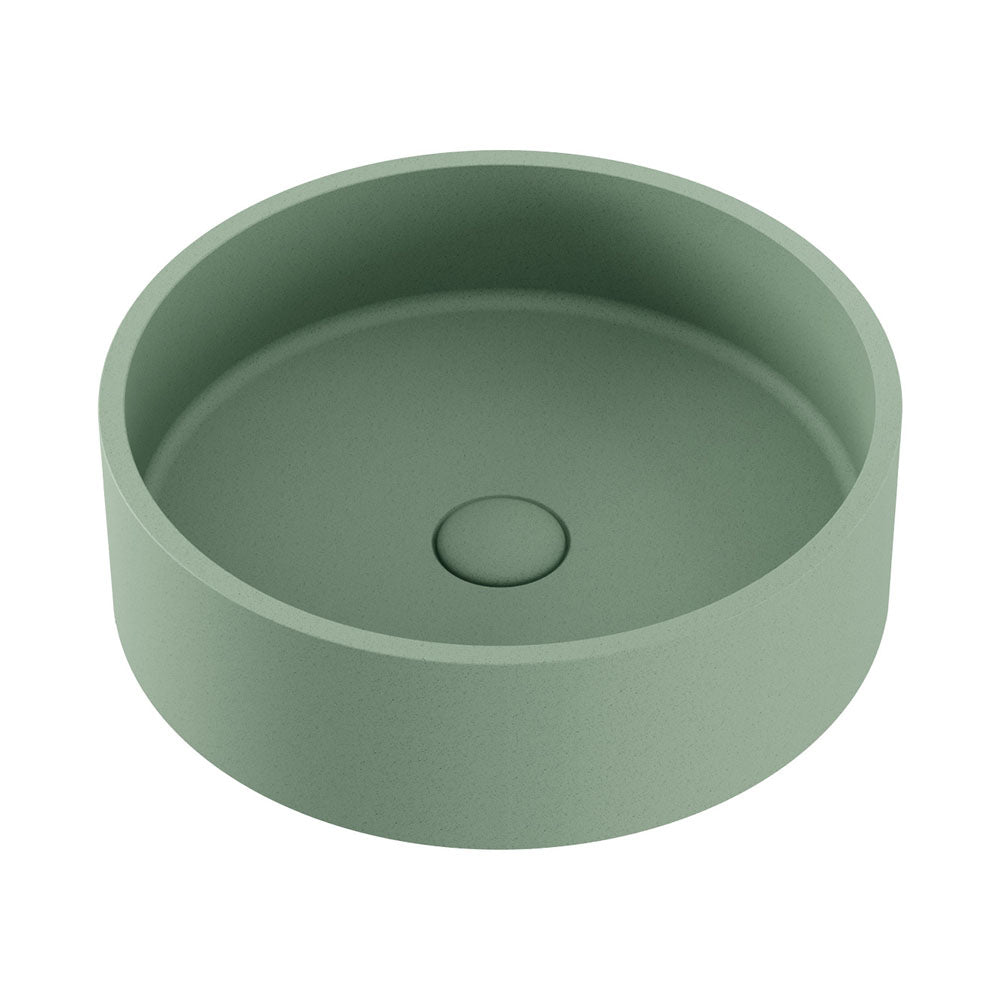 Fienza RB199SG Jada Concrete Above Counter Basin, Sage