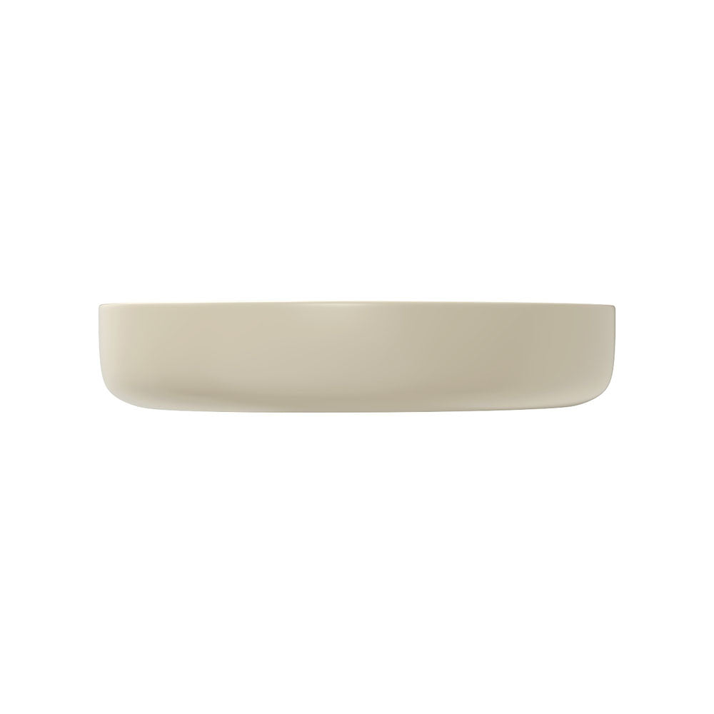 Fienza RB487MK Pebble Medium Above Counter Basin, Matte Khaki