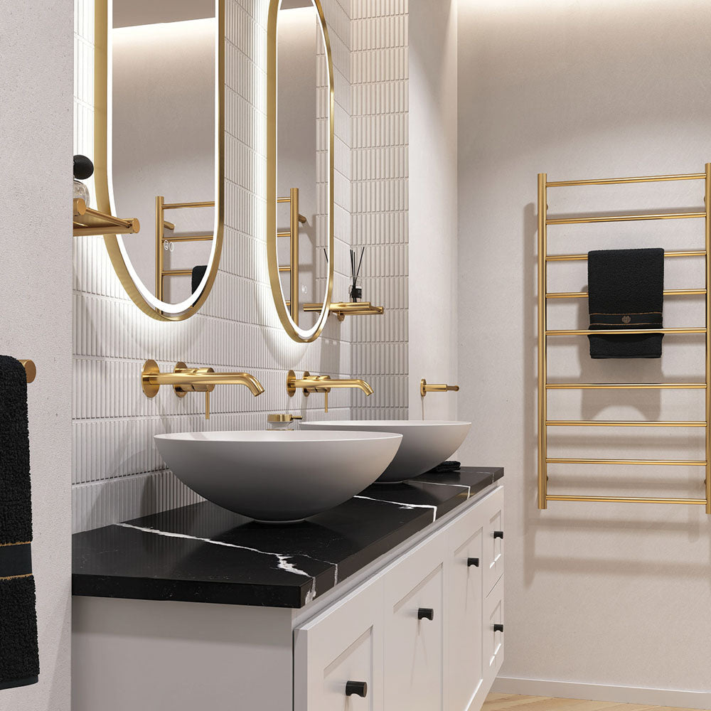 Fienza RB821W Aluca Above Counter Basin, Matte White