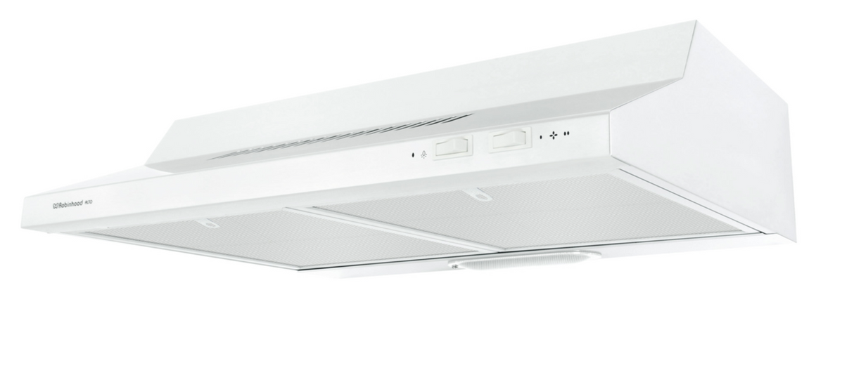 Robinhood Rca2Ai6Wh 60Cm White Fixed Canopy Rangehood Rangehoods