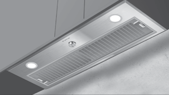 Kleenmaid RHUC91 70cm Fixed Stainless Steel Undermount Rangehood