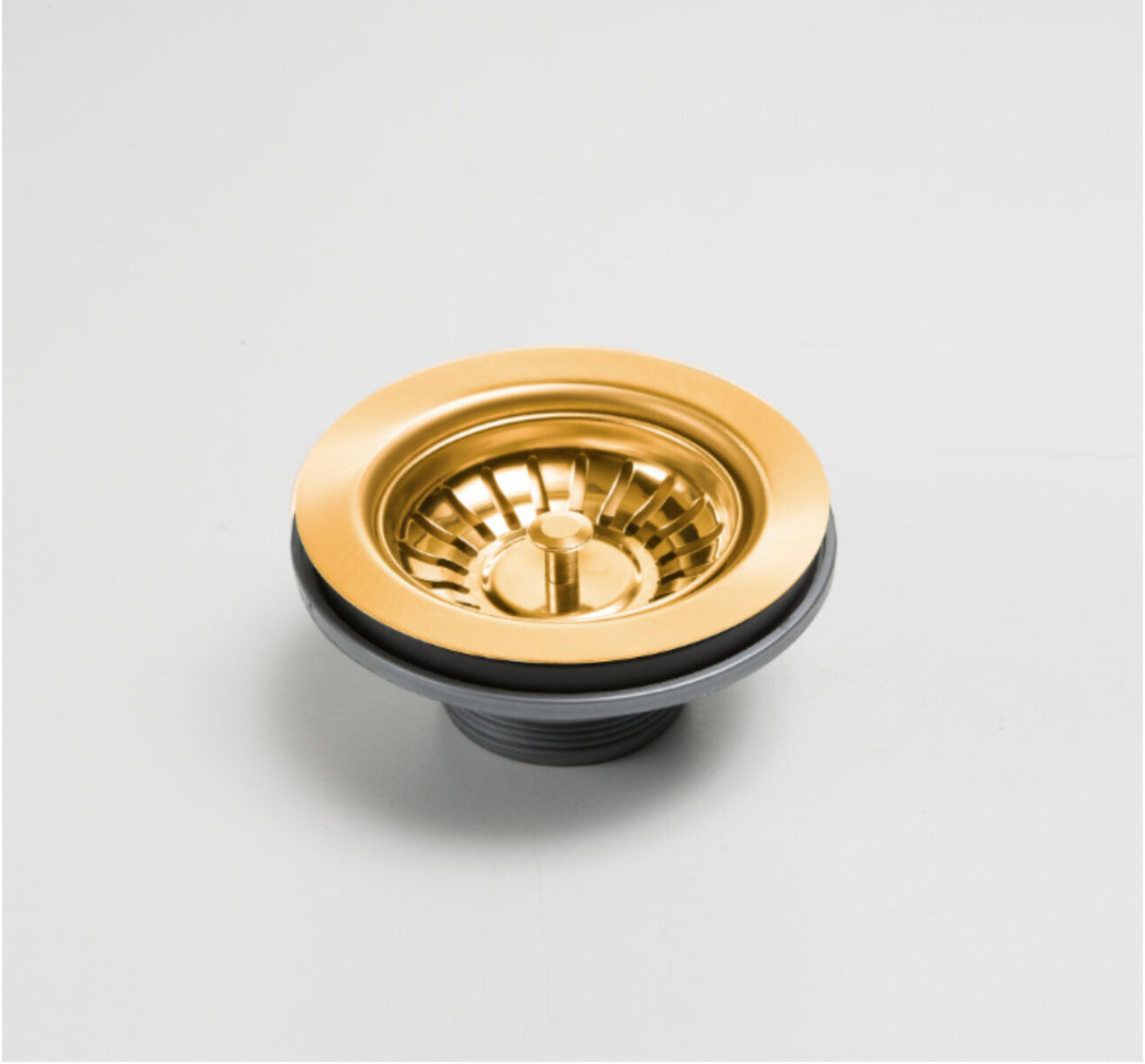 Oliveri SB35AU Spectra Top or Undermount 1 and 1/2 Bowl Brushed Gold Sink