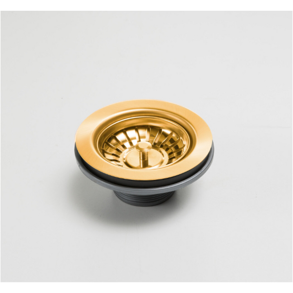 Oliveri SB50AU Spectra Top or Undermount Single Bowl Brushed Gold Sink