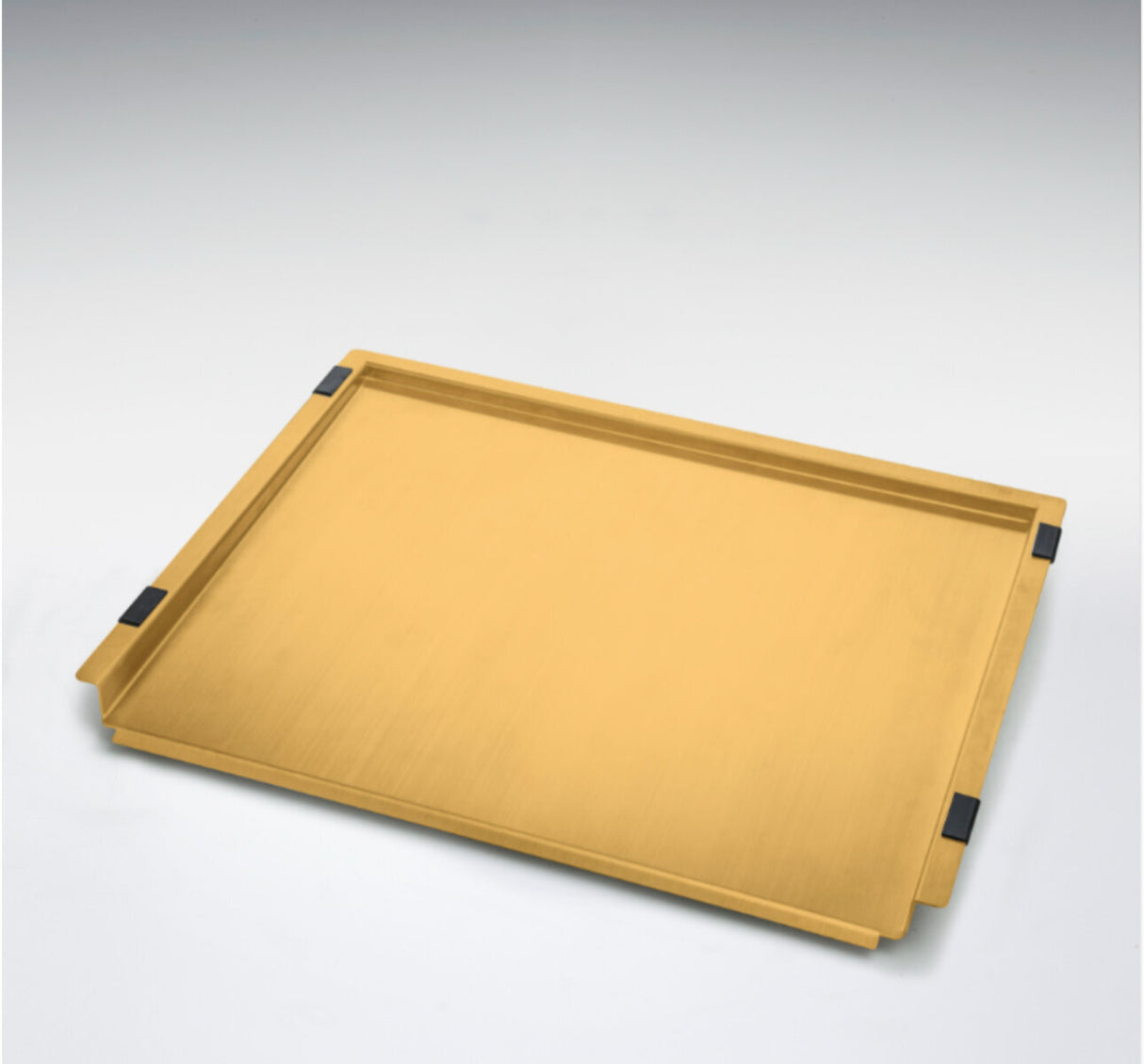 Oliveri SB63AU Spectra Top or Undermount Double Bowl Brushed Gold Sink