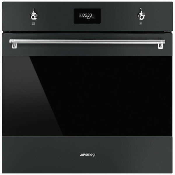 Smeg SFPA6301TVN 60cm Classic Thermoseal Pyrolytic Built-In Oven - Ex Display Discount