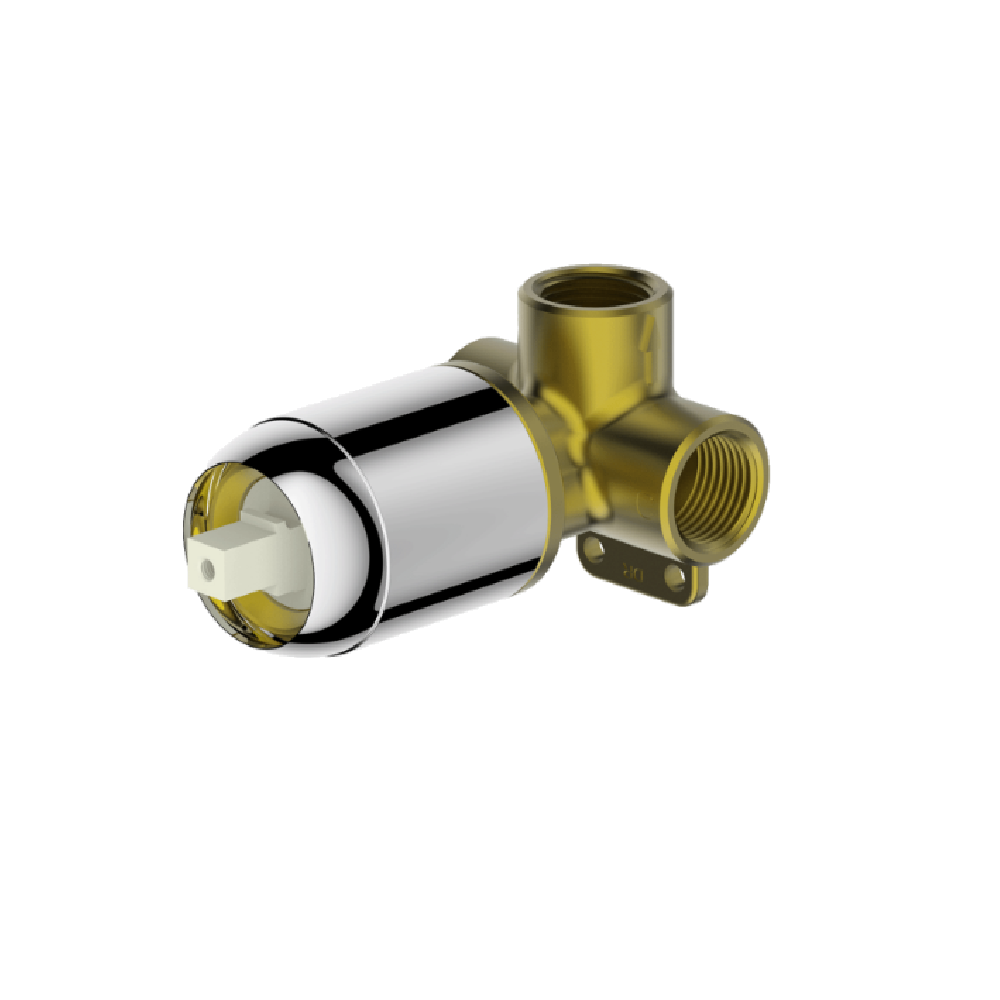 Abey Park Avenue Shower Mixer, Internal (In Wall Body), Chrome, SH-INT