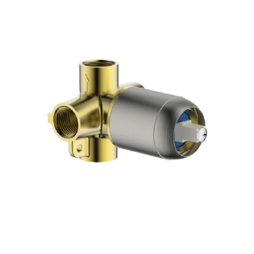 Abey Park Avenue Shower Mixer, Internal (In Wall Body), Brushed Nickel, SH-INT-BN