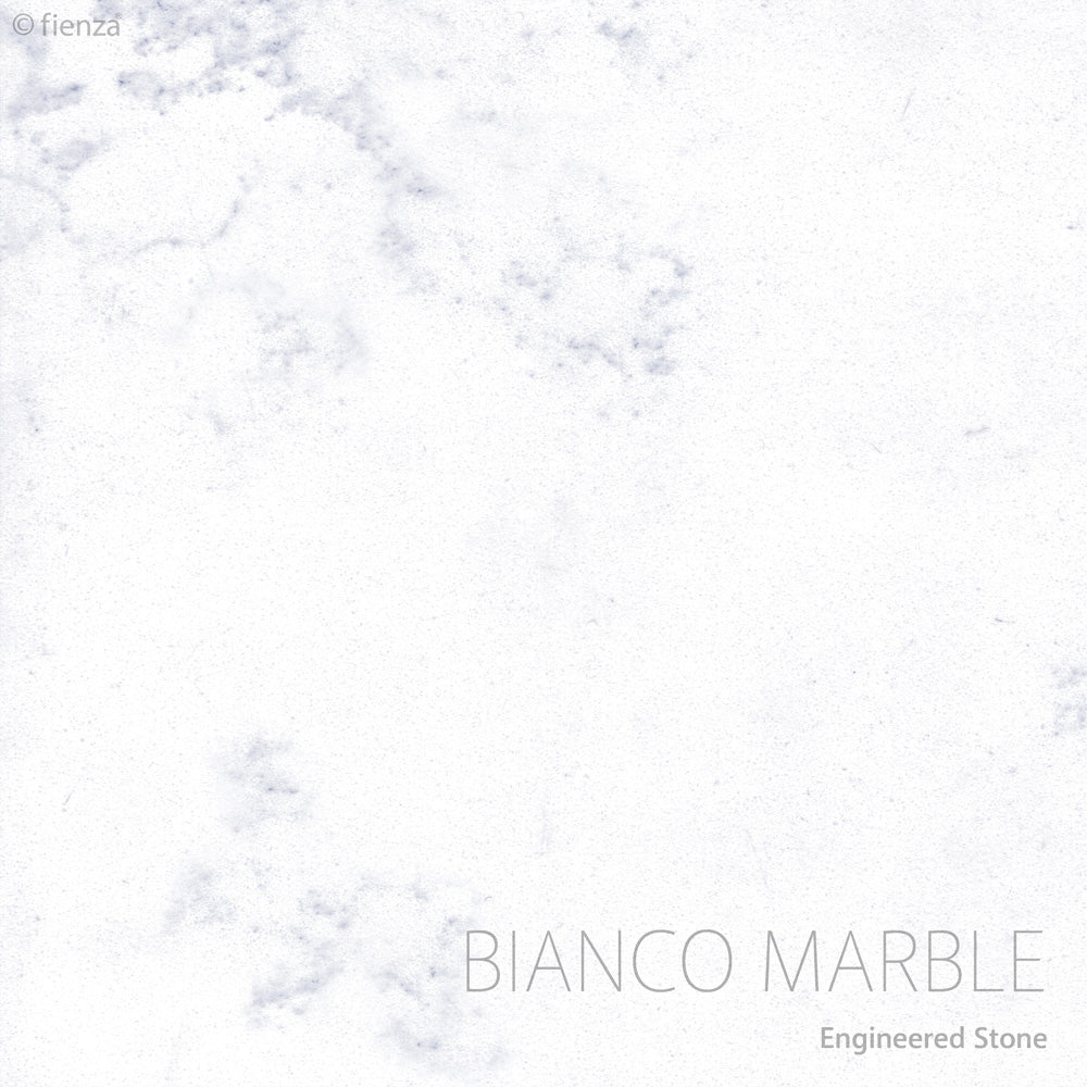 Fienza Sarah 900Mm Si90C Bianco Marble Vanity Unit Fingerpull With Kickboard White - Special Order