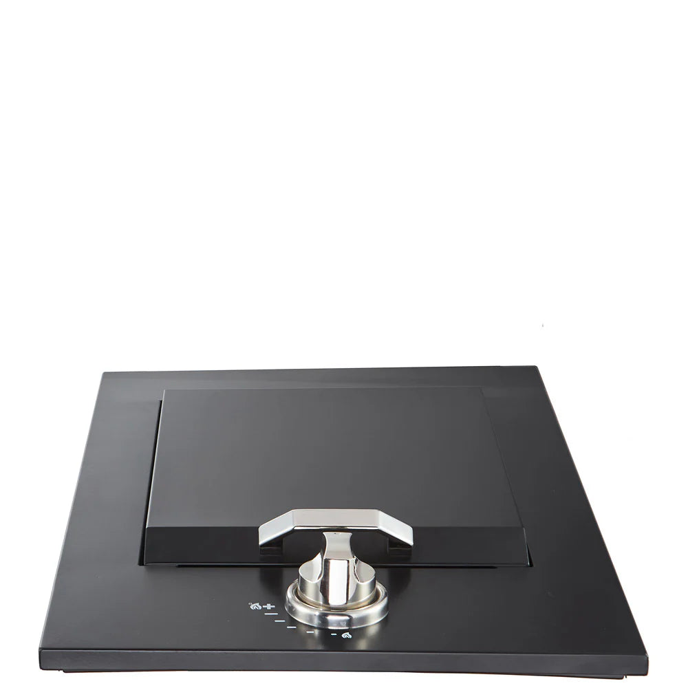Smart SMA-DSG0010BLK Drop-In Side Burner Gas BBQ Cooktop in Black