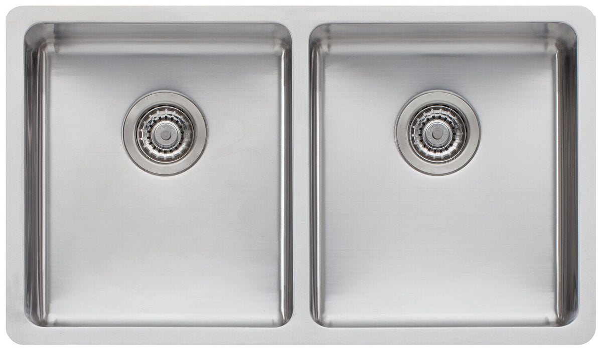 Oliveri Sn63Tu Sonetto Double Bowl Sink - In Stock Undermount Kitchen Sinks