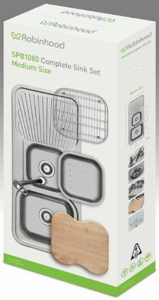 Robinhood SPC1080 Stainless Steel Kitchen Sink