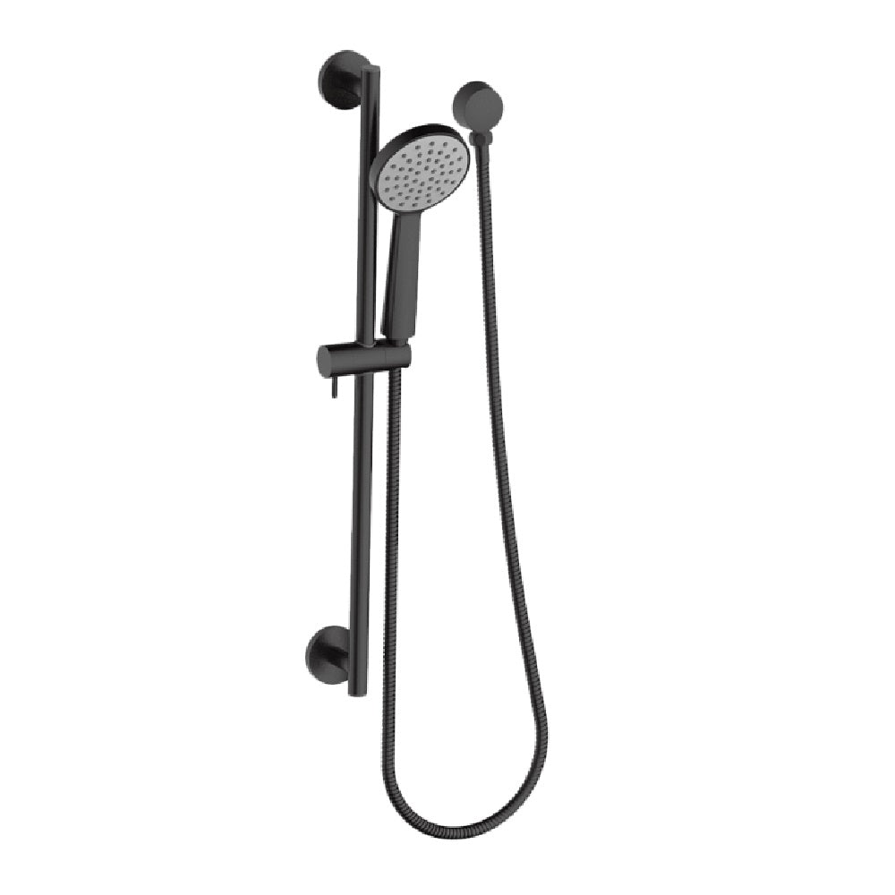 Abey Gareth Ashton Rail Shower, Black, SRA06-B