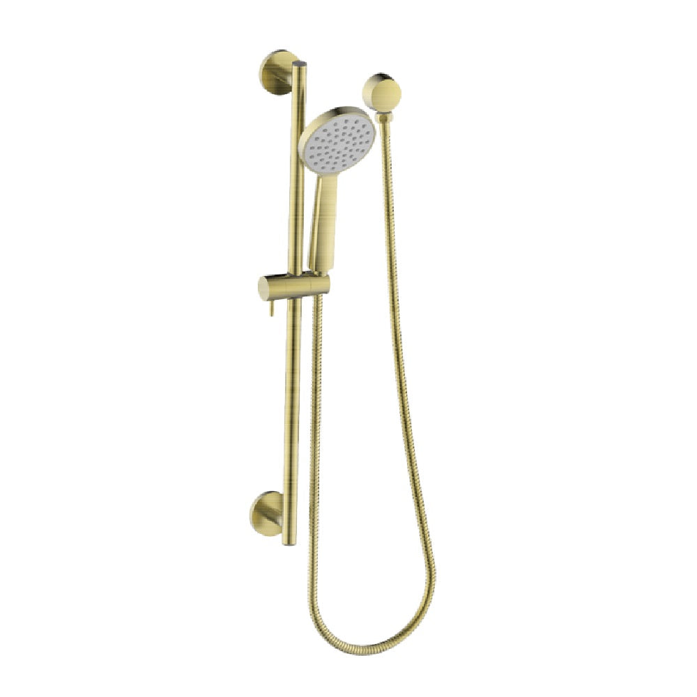Abey Gareth Ashton Rail Shower, Brushed Brass, SRA06-BB