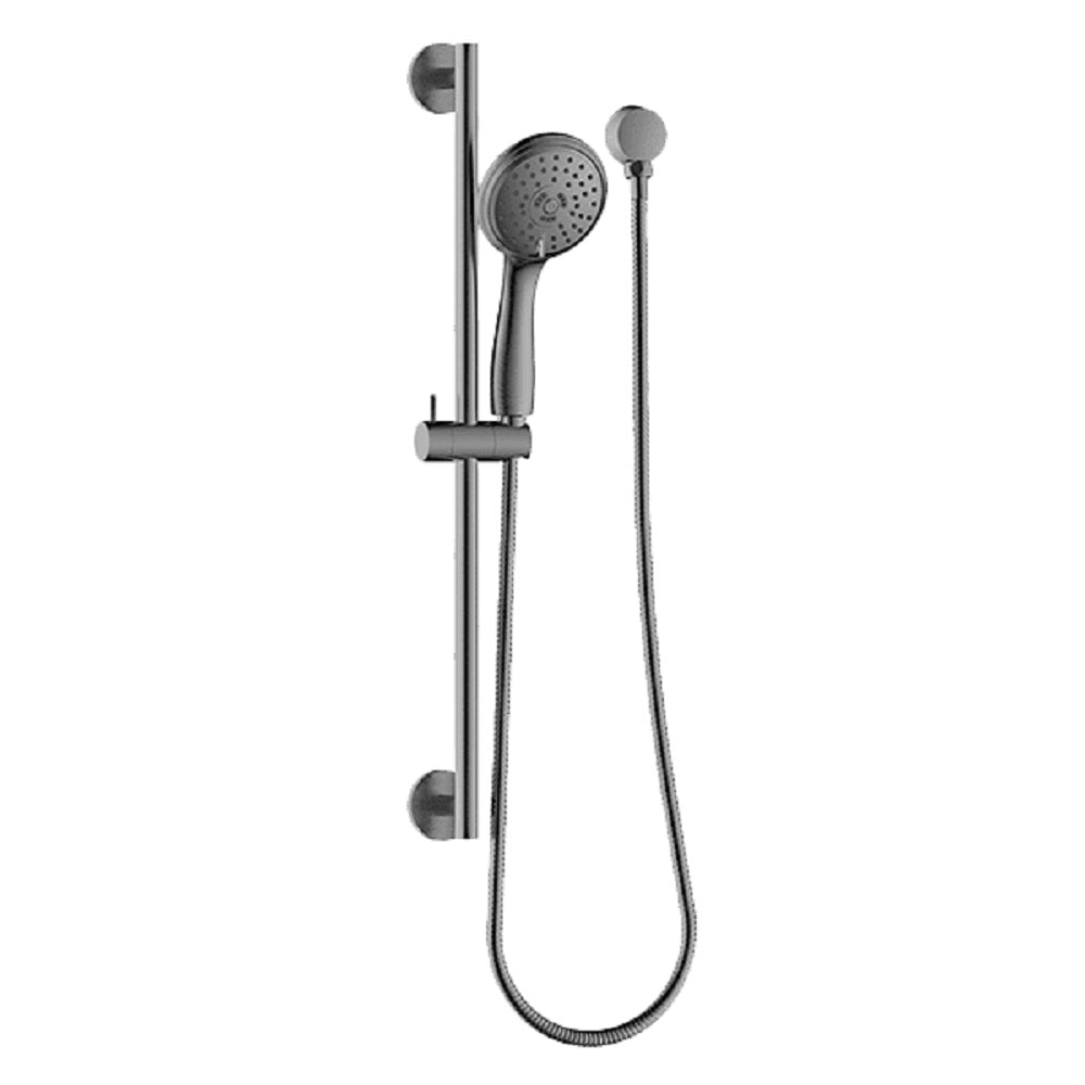 Abey Gareth Ashton Rail Shower, 3 Functions, Gunmetal, SRA07-GM