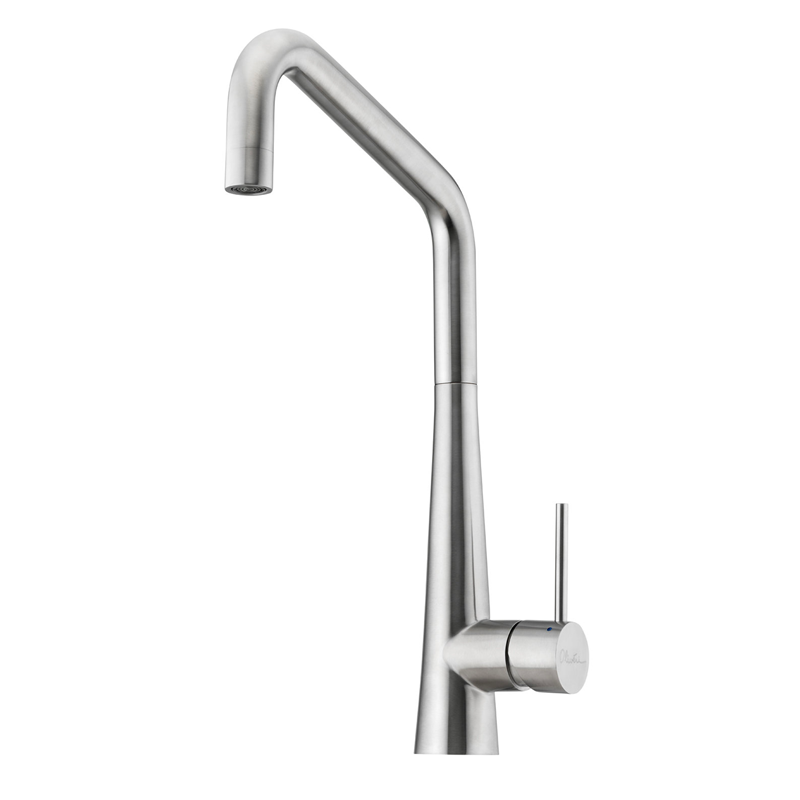 Oliveri Ss2570 Essente Square Goose Neck Mixer Tap Kitchen Taps