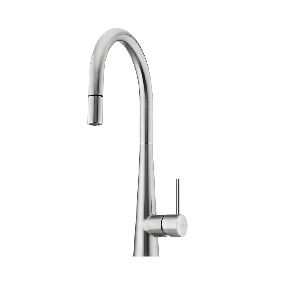 Oliveri SS31625 Tap Pull-out Gooseneck Lead Free, Stainless Steel