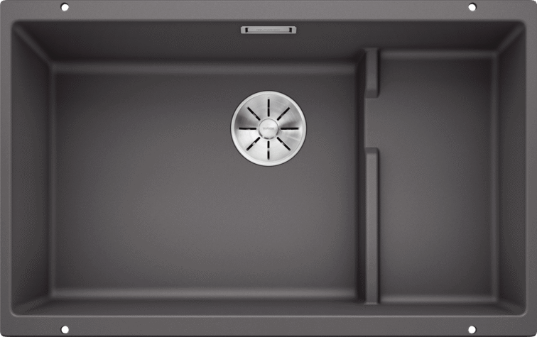 Blanco Subline700Ulk5 Granite Kitchen Sink - Anthracite Black Seconds Stock Sinks