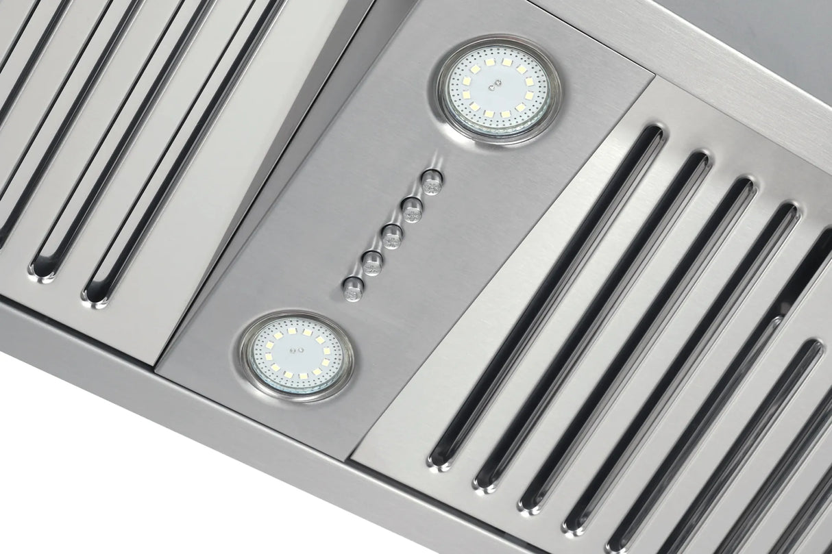 Schweigen SWU-9 90cm Undermount Rangehood with On-Board Motor, Stainless Steel