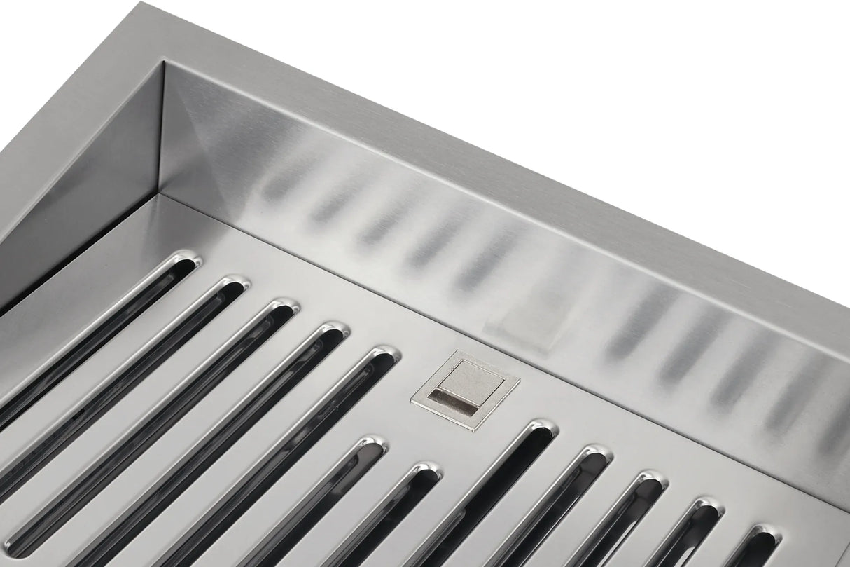 Schweigen SWU-9 90cm Undermount Rangehood with On-Board Motor, Stainless Steel