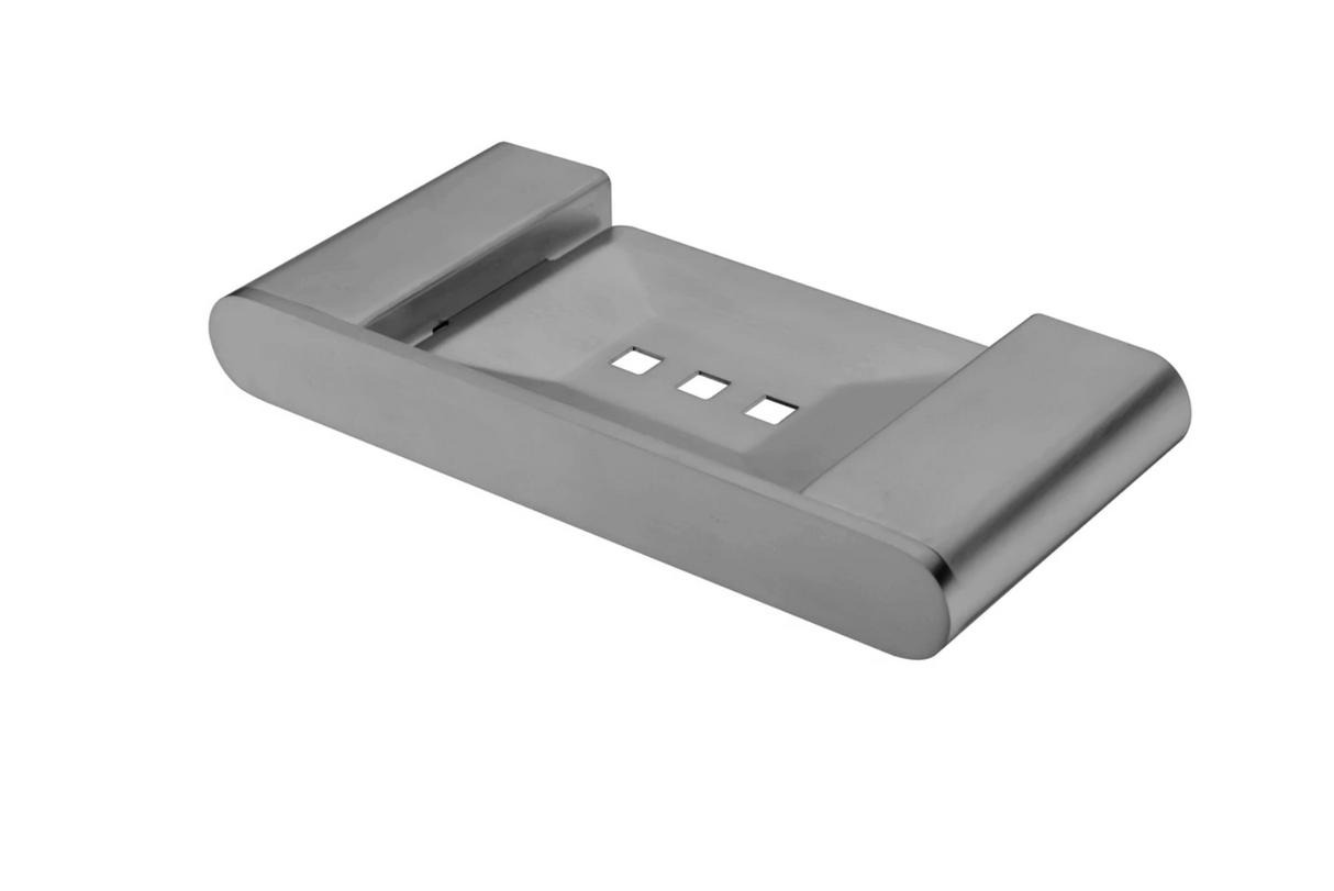 Nero NR9081GM Bianca Soap Dish Holder - Gunmetal Grey