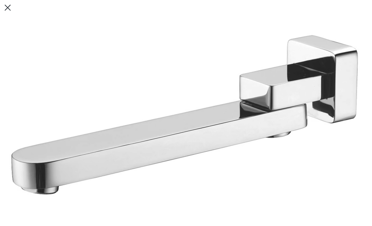 Nero NR207CH Bianca Swivel Bath Outlet - Chrome