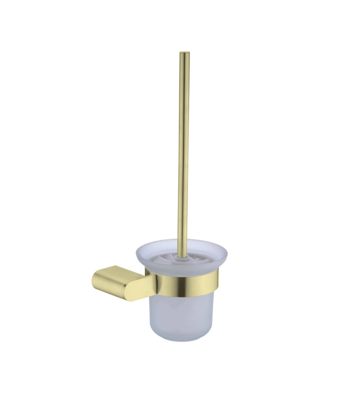 Nero NR9088BG Bianca Toilet Brush Holder - Brushed Gold