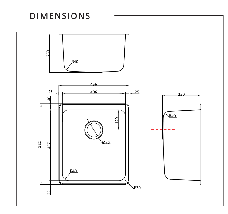 Abey LSV45 Leichardt Sink - Special Order