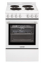 Euromaid GG54SSW 54cm White Electric Stove