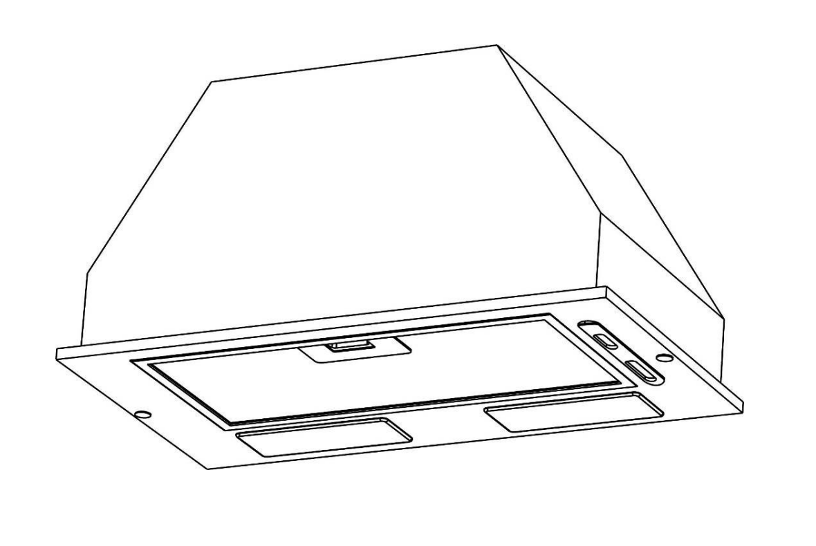 Robinhood RCP9SS 70cm Undermount Rangehood