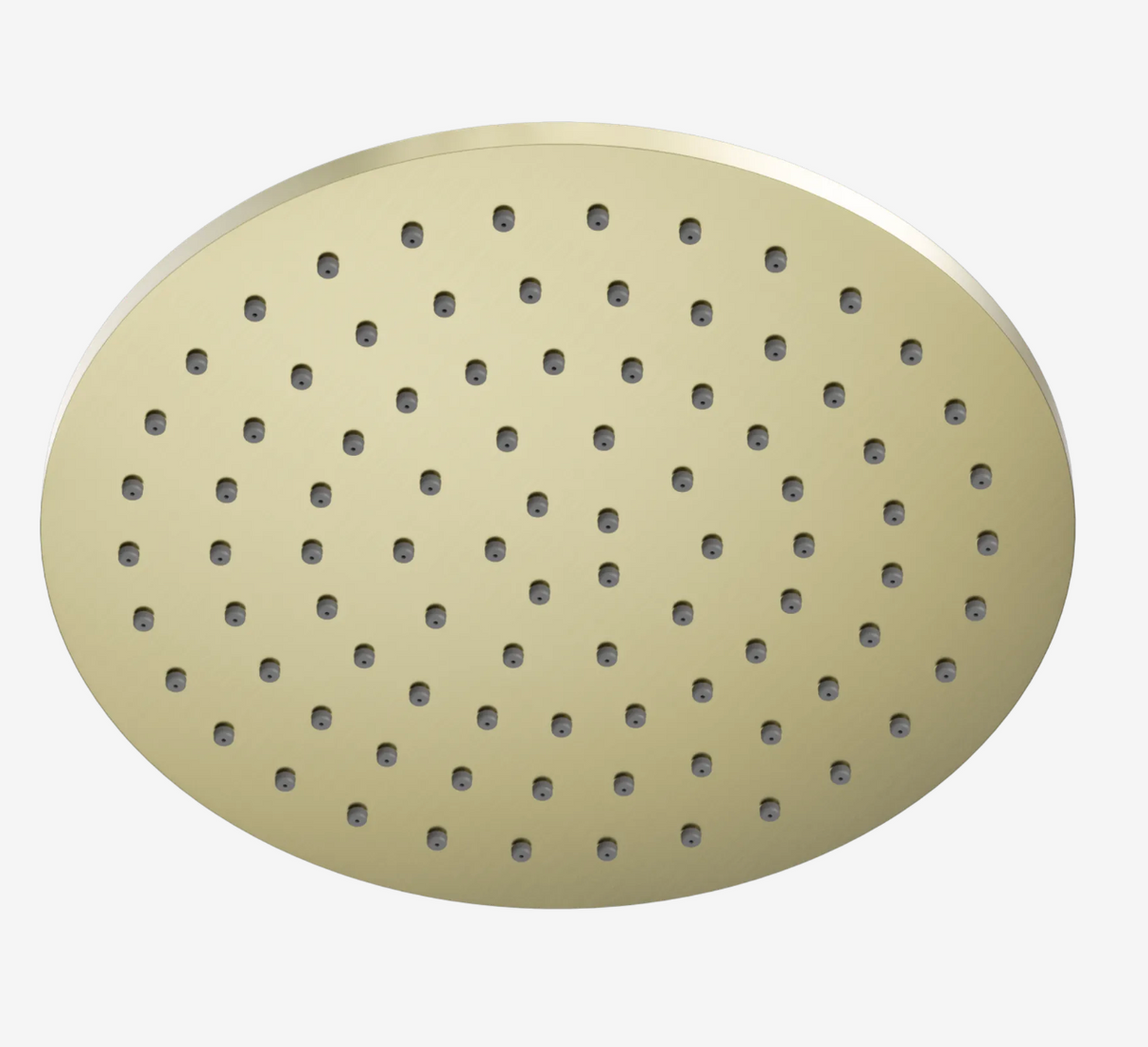 Nero NR507046BG 250mm Round Metal Shower Head II Brushed Gold