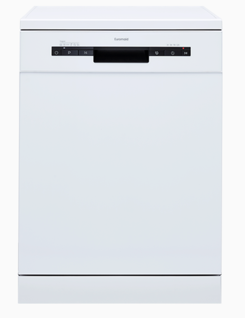 Euromaid White 60cm White Dishwasher - Ex Display Discount