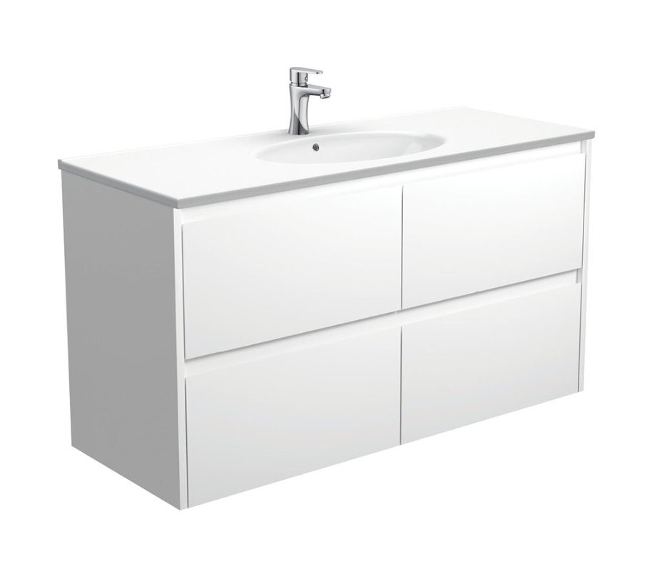 Fienza Rotondo ROT120NBW 1200mm Wall Hung Vanity