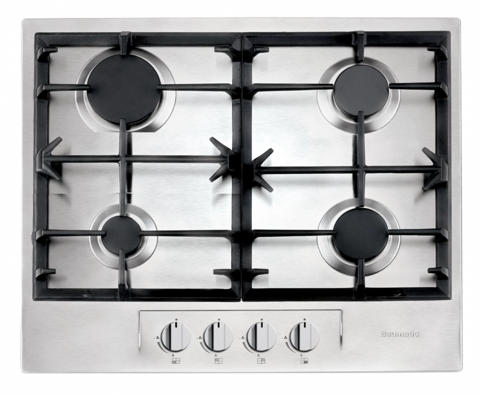 Baumatic BHG690SS 60cm Gas Cooktop