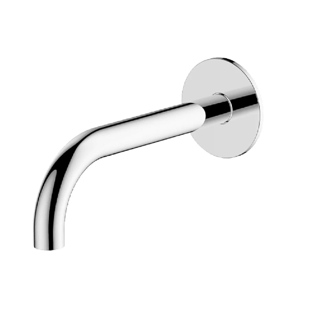 Abey Poco Curved Bath/Basin Spout, 165mm, Chrome, 6S-C165