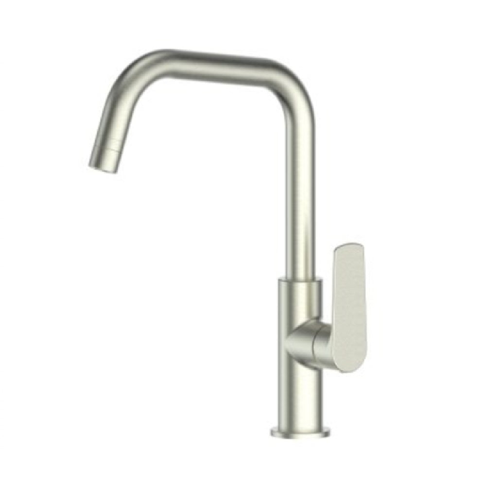 Greens Novi Sink Mixer Gooseneck with Smart Aerator, PVD Brushed Nickel, LF24203540BN