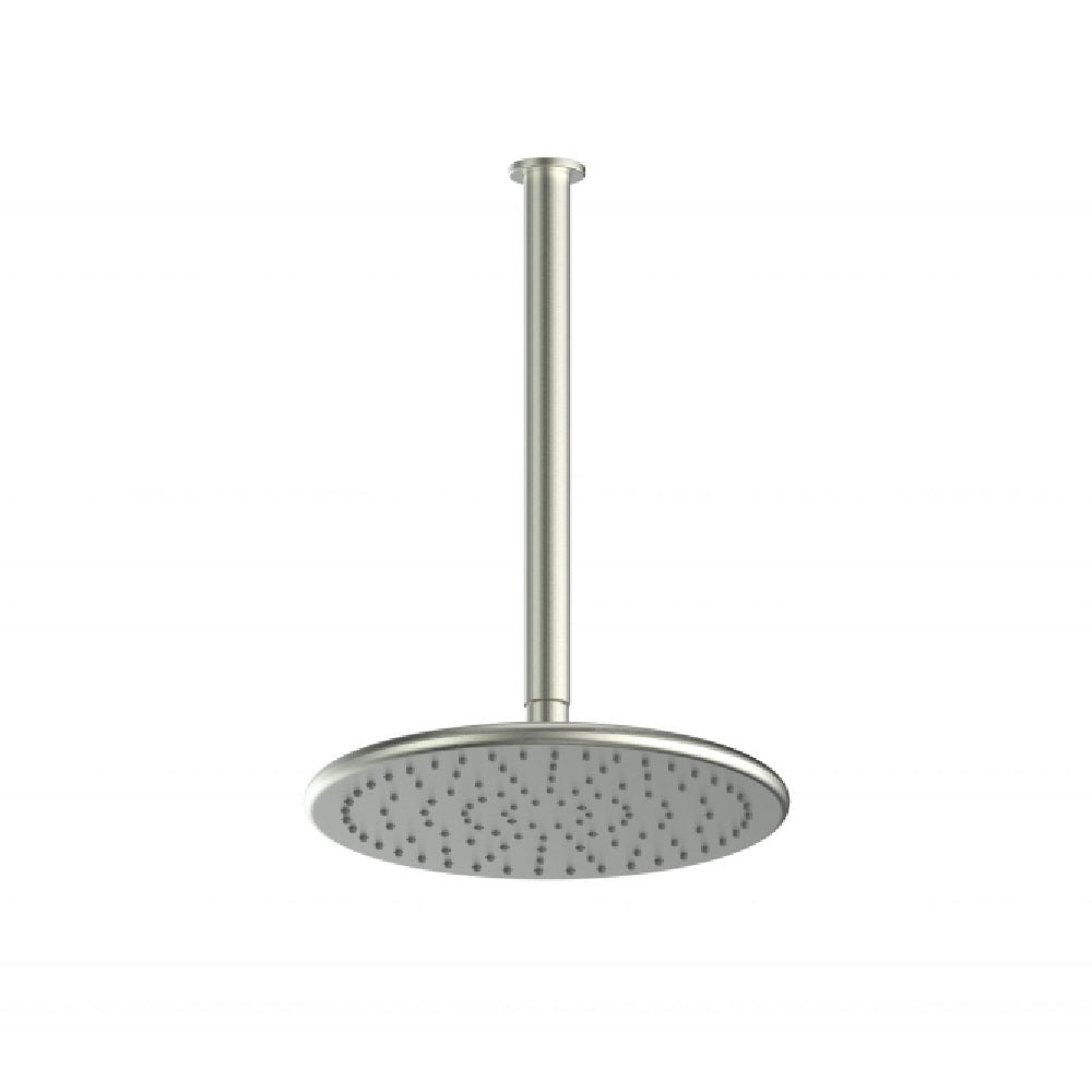 Greens Rocco Ceiling Shower, PVD Brushed Nickel 1850029BN
