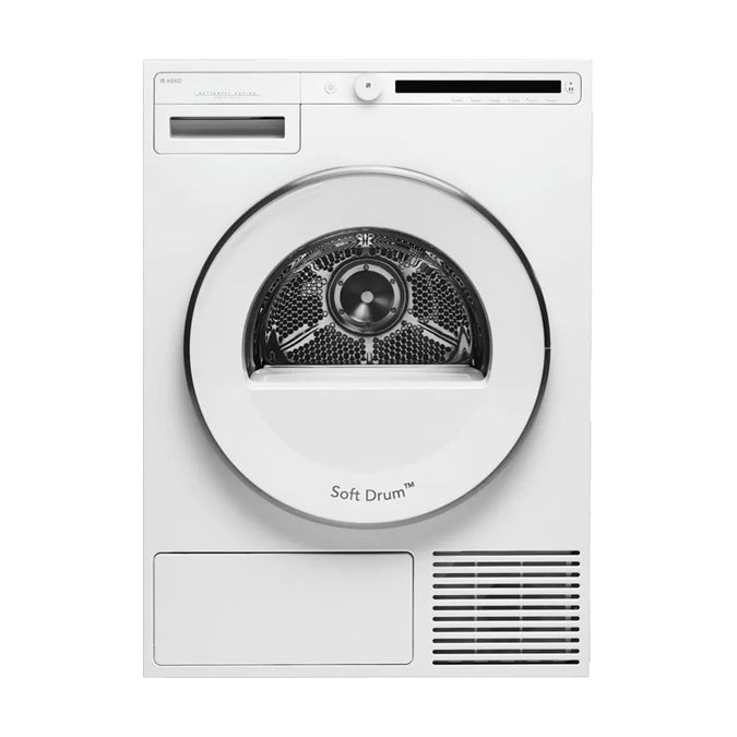 ASKO T208CWAU 8kg Classic Series Condenser Dryer White - ASKO Factory Seconds - Condenser Dryer