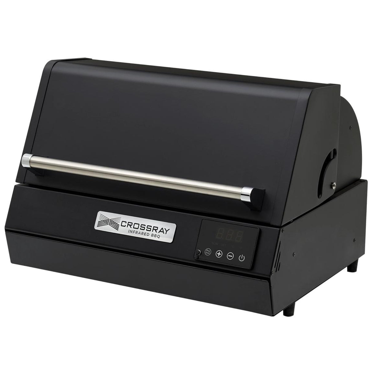 CROSSRAY TCE22HT eXtreme Portable Electric BBQ, Black Finish