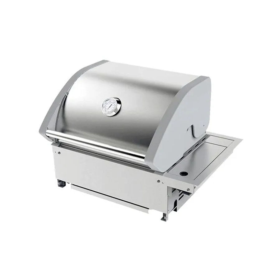 CROSSRAY TCS2-IBL 2 Burner Gas Drop In BBQ, Stainless Steel