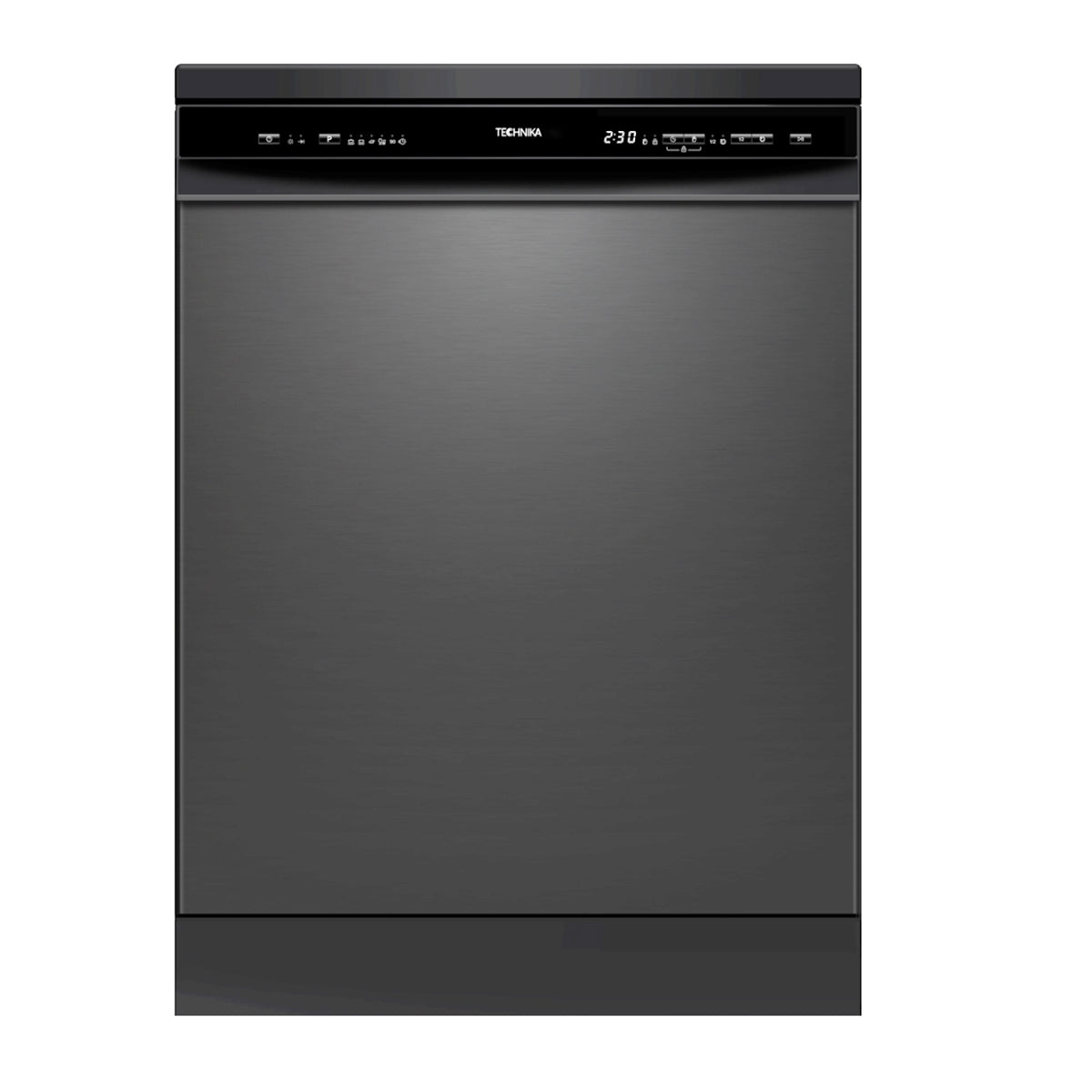 Technika TGDW6BK-2 60cm Black Dishwasher with Auto Open Door