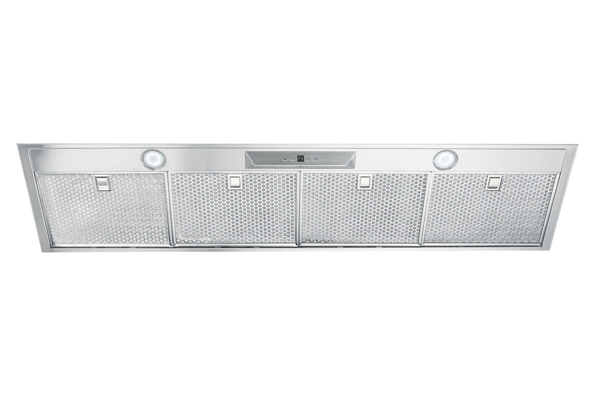 Schweigen UM1170-12SINL 120cm Silent Inline Motor Undermount Rangehood, 1600m3/hr, Stainless Steel
