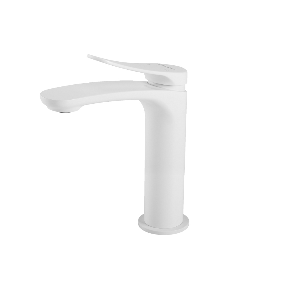 Oliveri Verona Basin Mixer, White, VA300507WH
