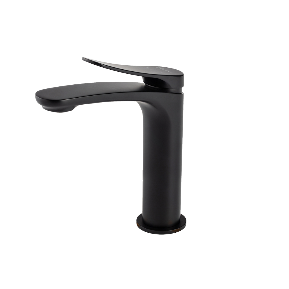 Oliveri Verona Basin Mixer, Matte Black, VA300516MB