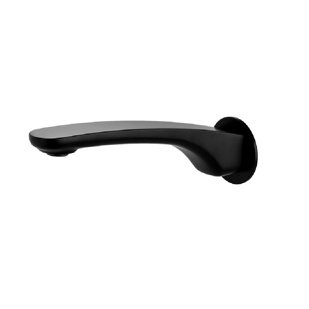 Oliveri Verona Spout, 200mm, Matte Black, VA302516MB