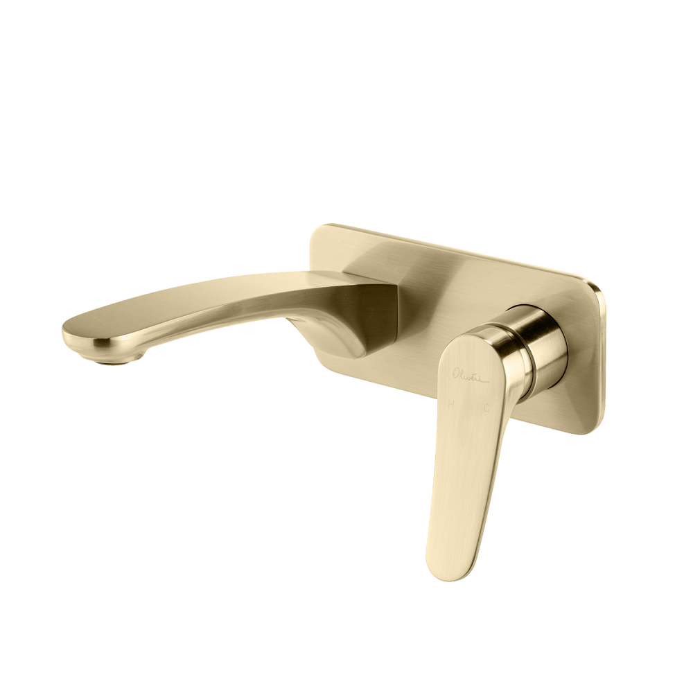 Oliveri Verona Wall Mixer Set, Classic Gold, VA305503CG