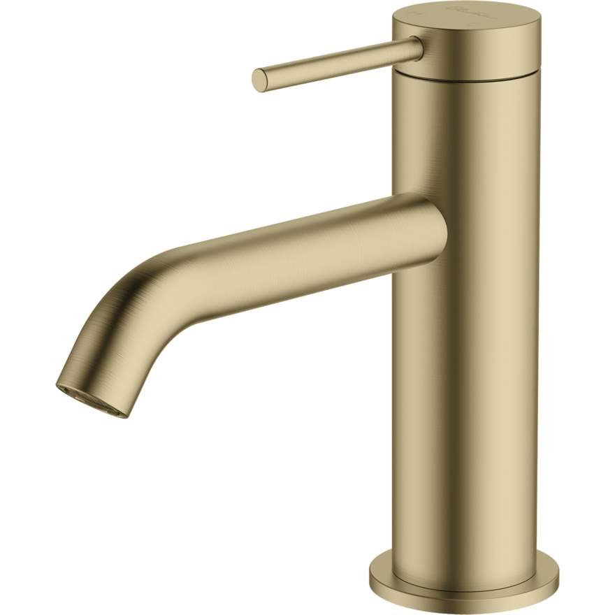 Oliveri Venice VE103503CG Classic Gold Curved Basin Mixer