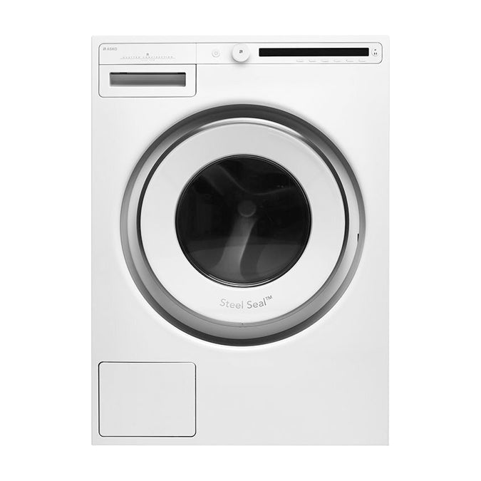 ASKO W2084C 8kg Front Load Washing Machine, White - Factory Seconds
