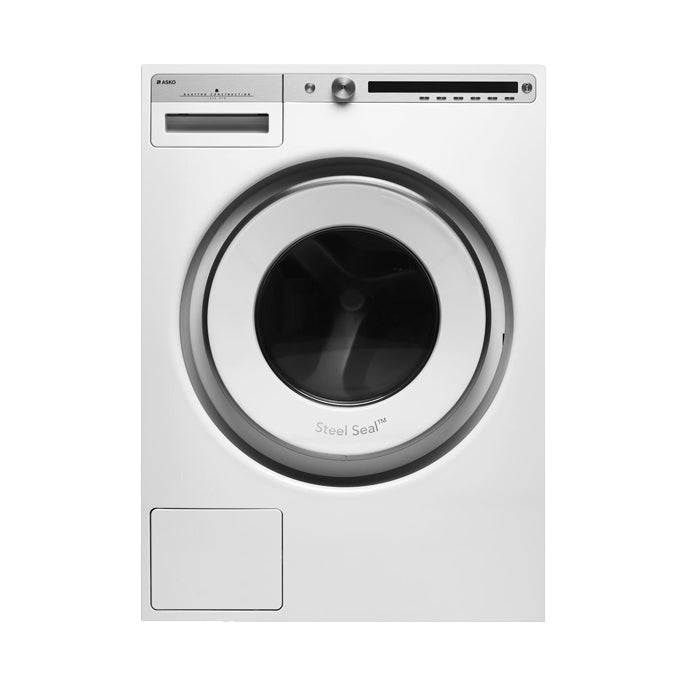 ASKO W4086CWAU 8kg Front Load Washing Machine, White - Factory Seconds